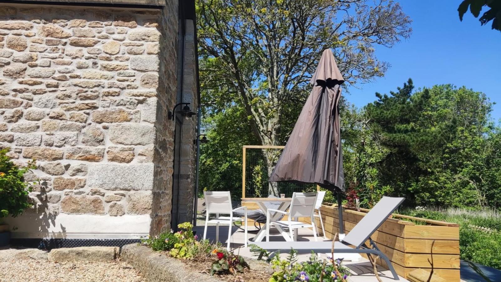Vila Le Petit Moulin De Kerloroc Ploudalmézeau Exteriér fotografie